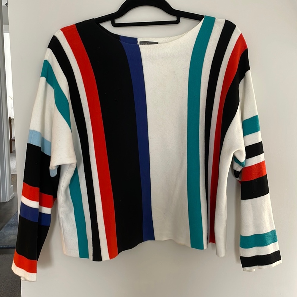 Vince Camuto multi colored sweater size xs